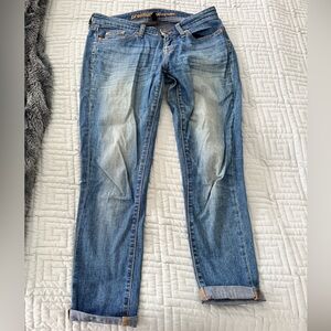 GAP Premium Skinny Ankle Jeans in Blue